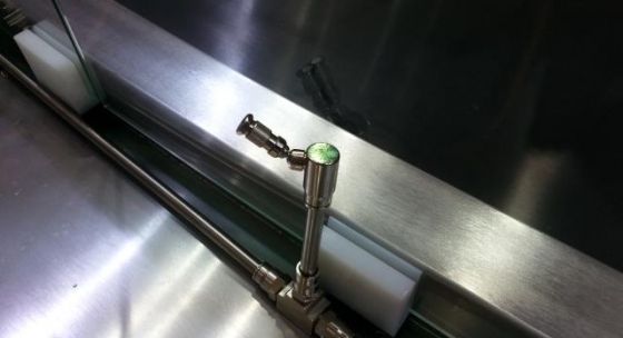Ligne Inox sur étalage poisson brumifrais brumisation